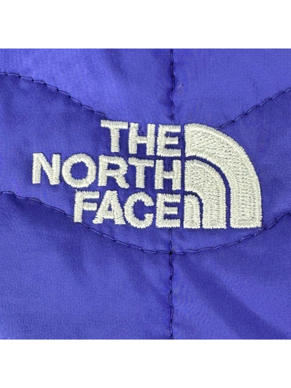The North Face TNF Womens Quilted Jacket Purple XS Nylon Lightweight Full Zip - Picture 5 of 16